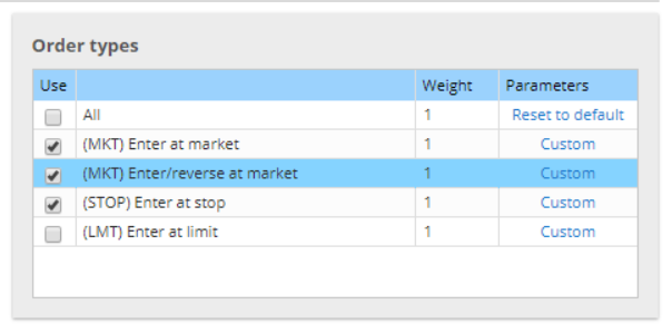 Building Blocks Order Types