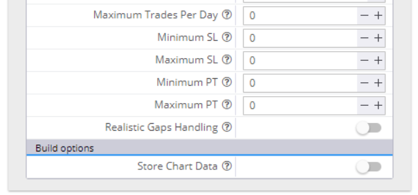 Build and Trading Options